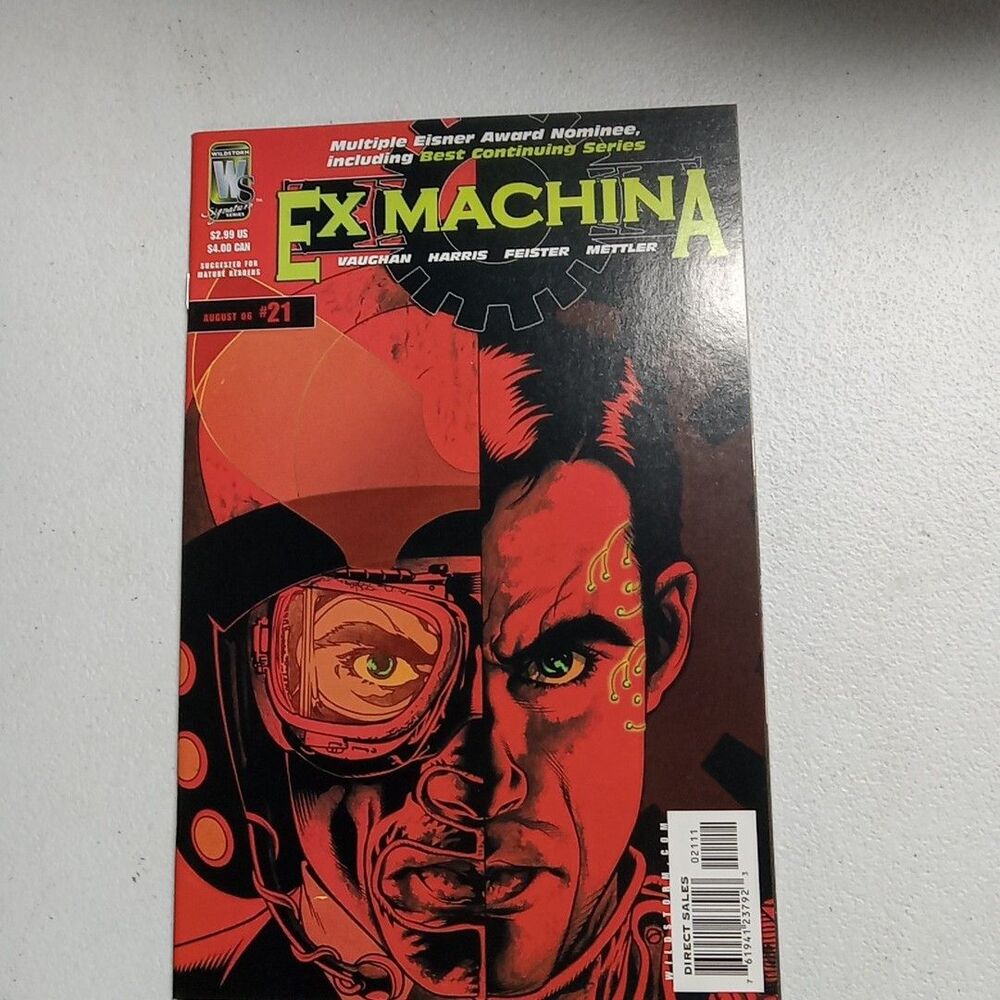 WildStorm Comics Ex Machina #21 Comic Book 2006 WildStorm Series
